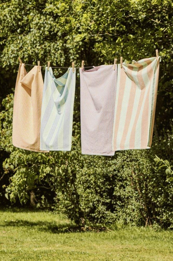 Ib Laursen Viskestykke, Mustard/Lyser�d