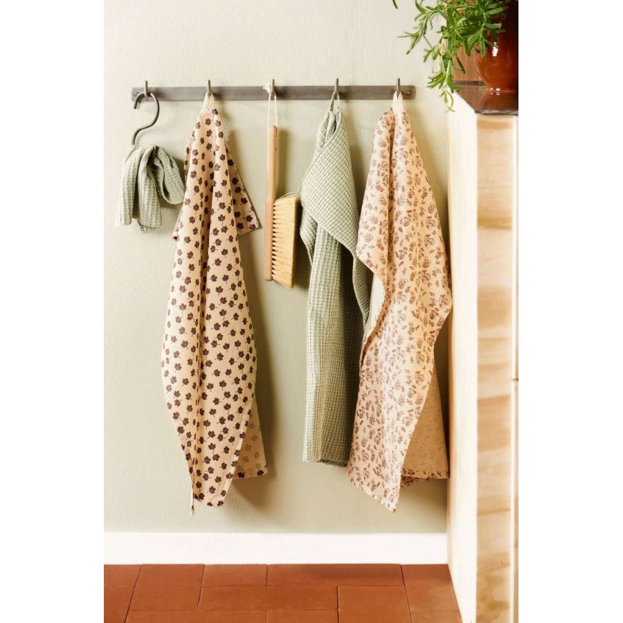 Ib Laursen Spltuch 25x25 cm, Staubiges Grn