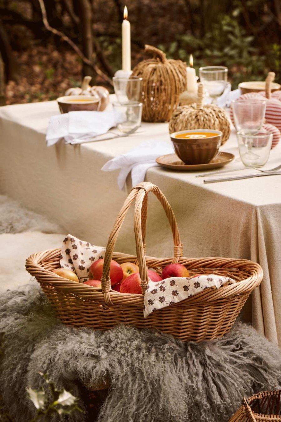 Ib Laursen Birk Geschirrtuch 50x70 cm, Natur/Braun