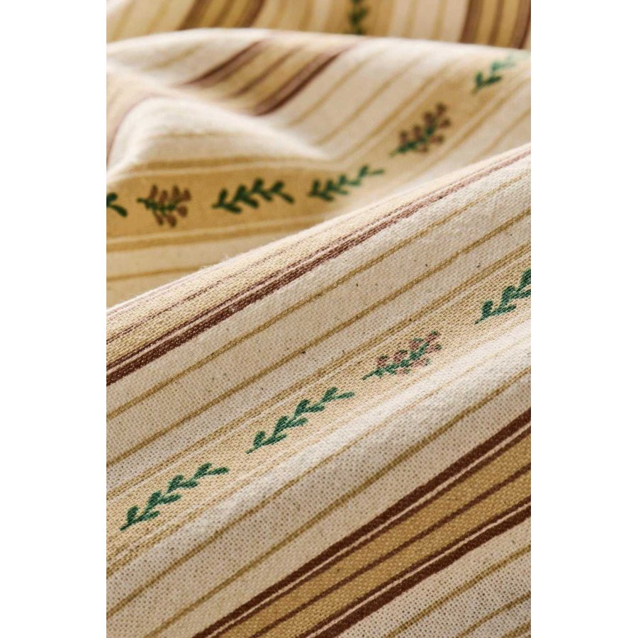 Ib Laursen Isolde Geschirrtuch 50x70 cm, Natur/Braun/Grn