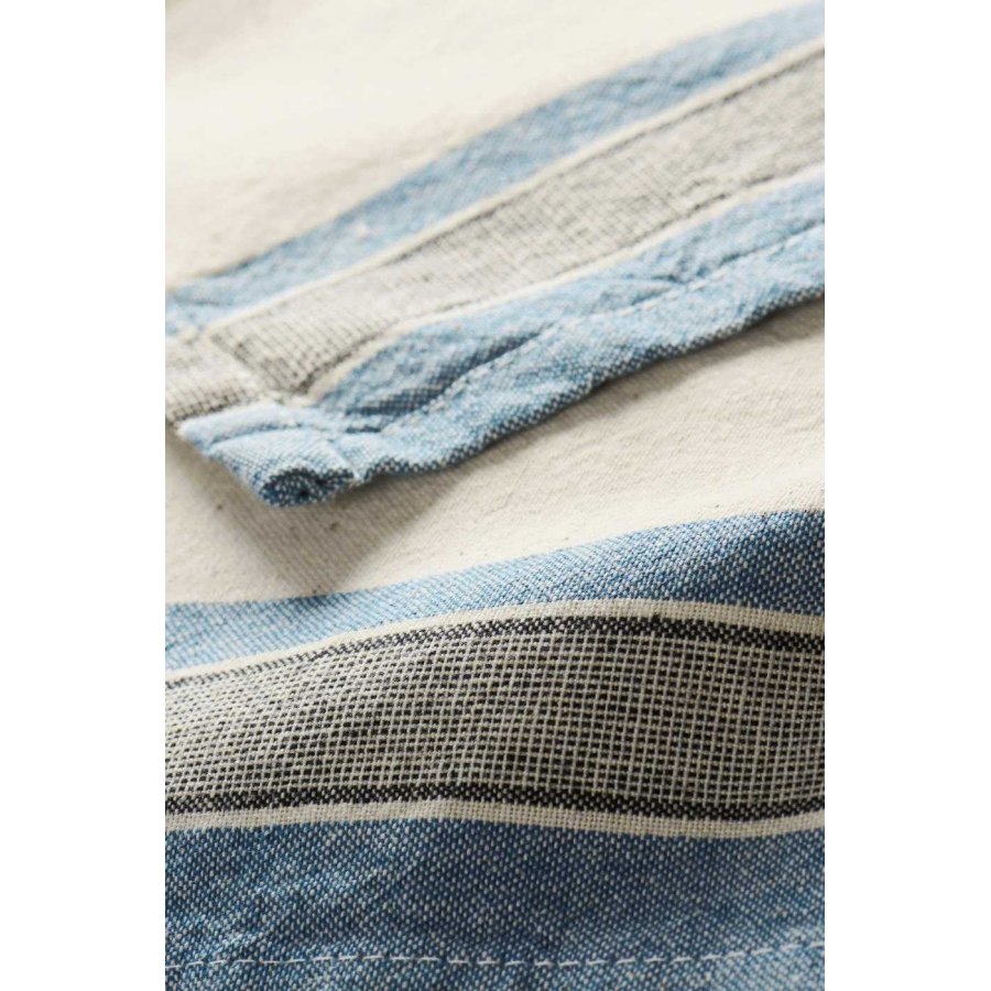 Ib Laursen Walter Geschirrtuch 50x70 cm, Natur/Blau/Grau