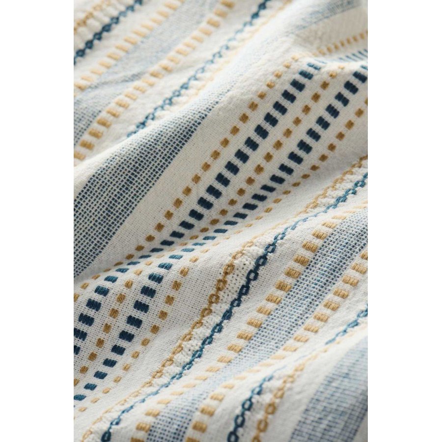 Ib Laursen Celine Geschirrtuch 50x70 cm, Wei/Blau/Beige