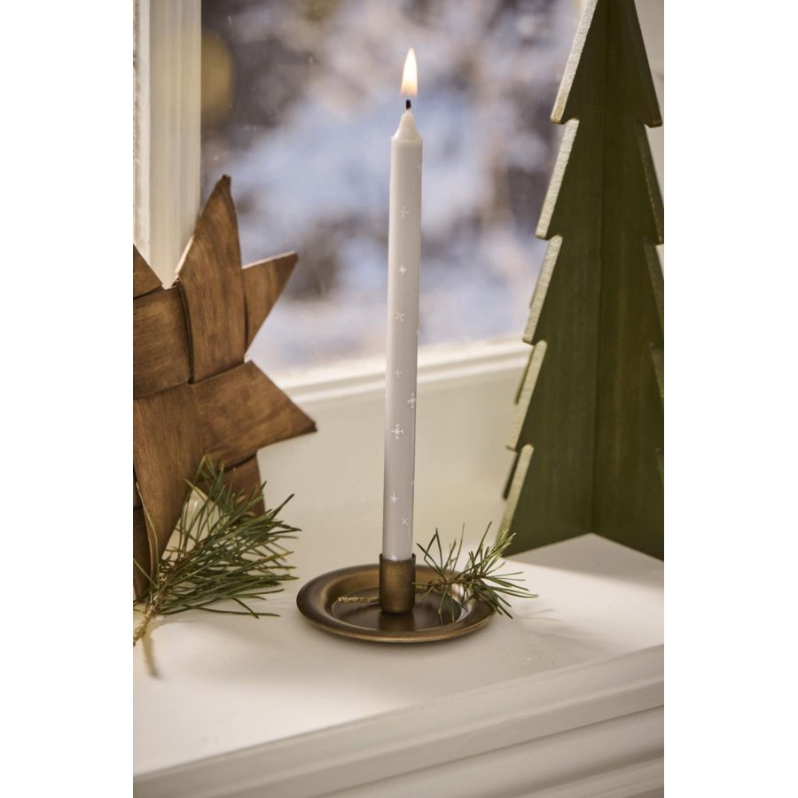 Ib Laursen Kerzenhalter H2,5 cm, Bronze