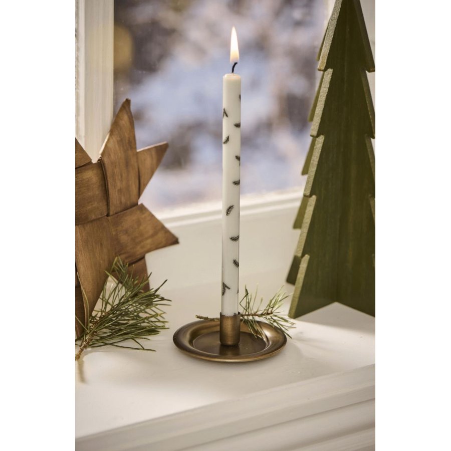 Ib Laursen Kerzenhalter H2,5 cm, Bronze