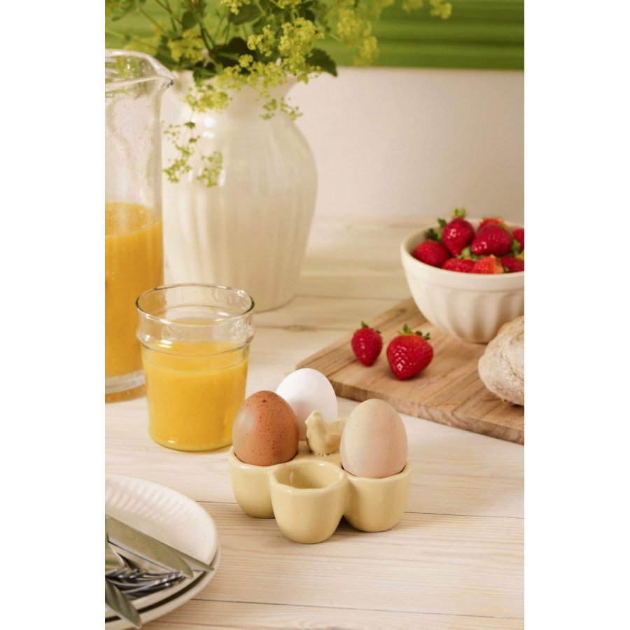 Ib Laursen Eierablage 11,5x11,5 cm, Gelb