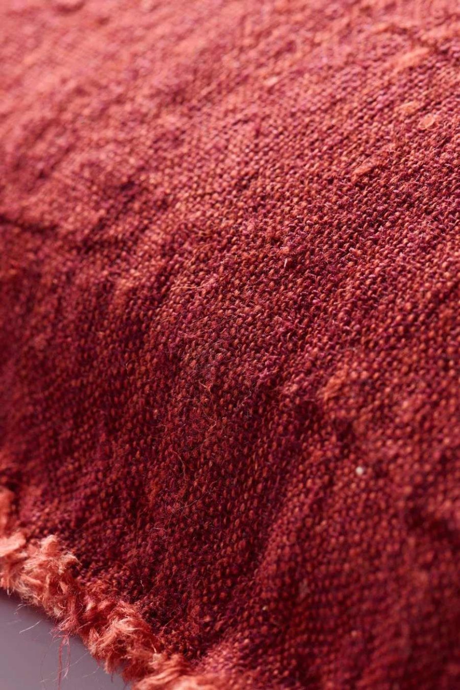 Ib Laursen Kissenbezug 40x60 cm, Rost/Bordeaux