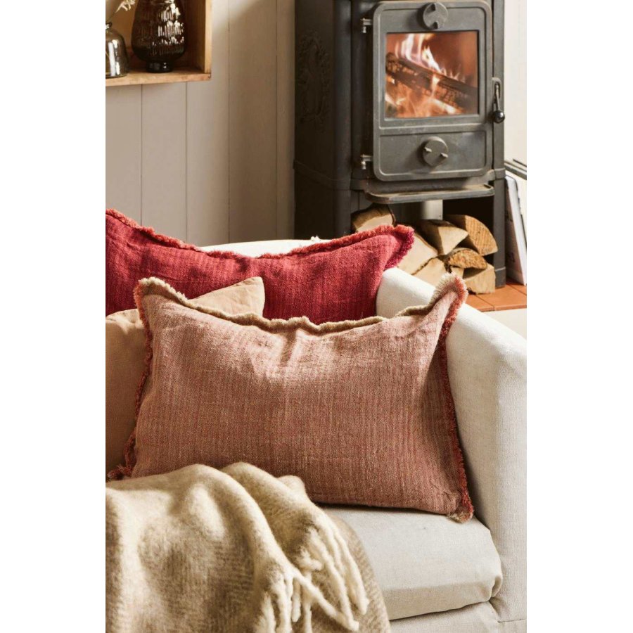 Ib Laursen Kissenbezug 40x60 cm, Natur/Malve