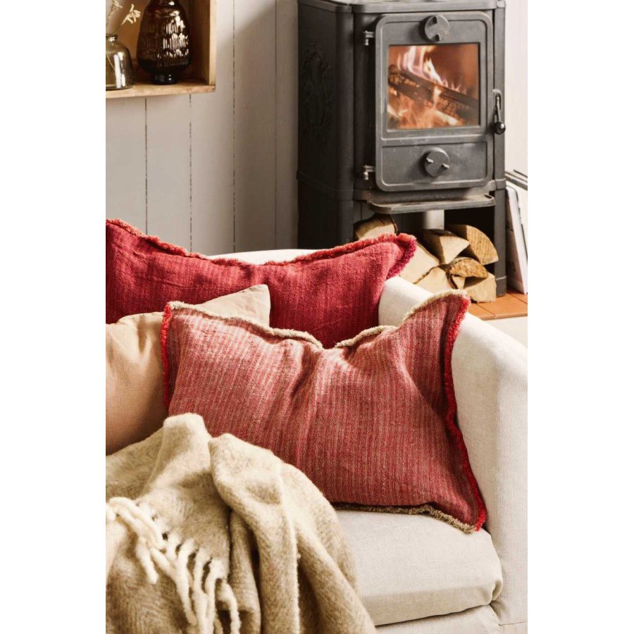 Ib Laursen Kissenbezug 40x60 cm, Natur/Rost