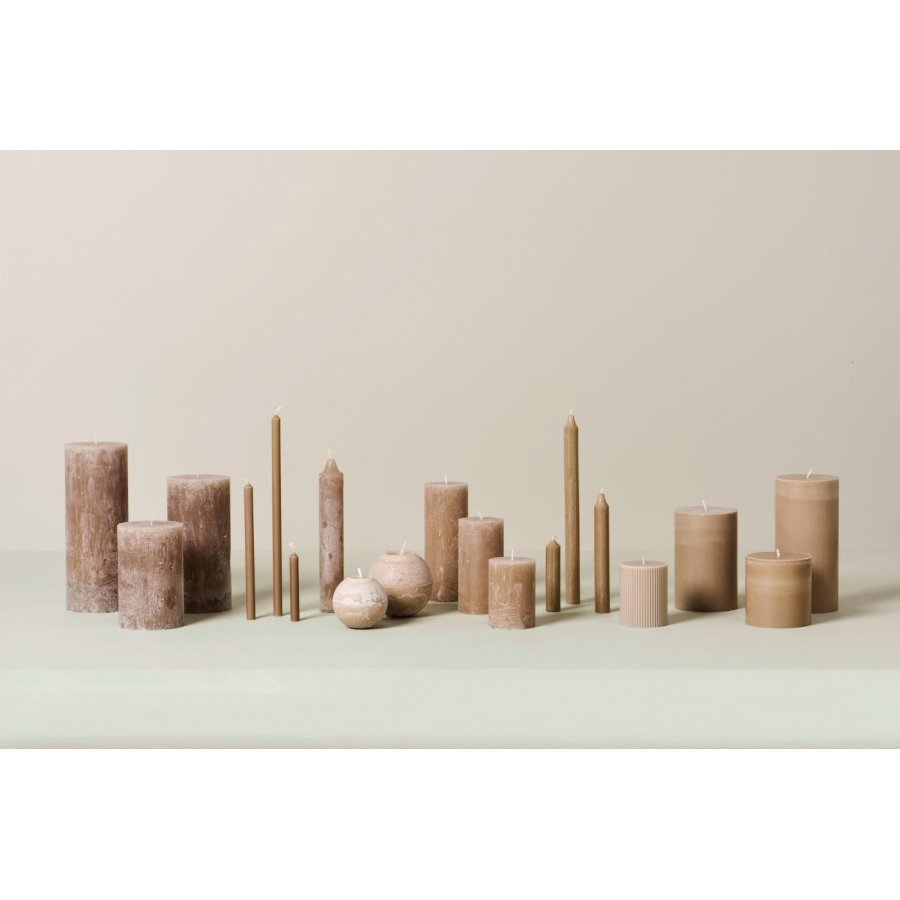 Ib Laursen Kugelkerze 8xH7,5 cm, Hren