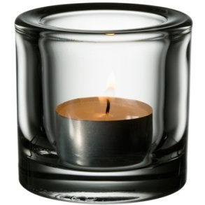 Iittala Kivi Fyrfadsstage 6 cm, Klar