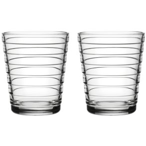 Iittala Aino Aalto Drikkeglas 2 stk. 22 cl, Klar