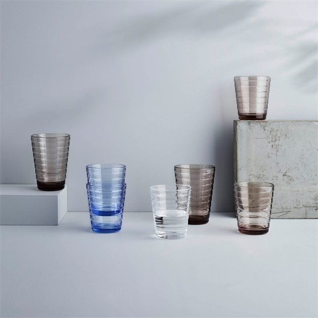 Iittala Aino Aalto Trinkglas 2er Set 22 cl, Aqua