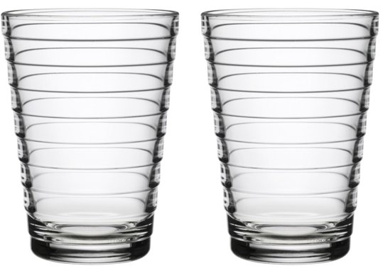 Iittala Aino Aalto Trinkglas 2er Set 33 cl, Klar