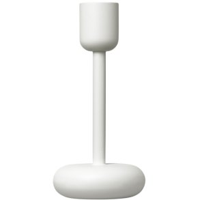 Iittala Nappula Lysestage 18,3 cm, Hvid