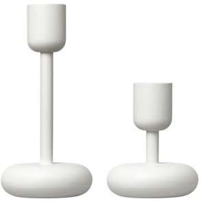 Iittala Nappula Kerzenhalter 2er Set, Wei