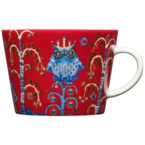 Iittala Taika Cappuccino-/Kaffeetasse 20 cl, Rot