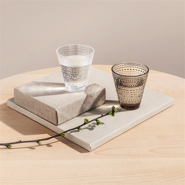 Iittala Kastehelmi Wasserglas 2er Set 30 cl, Klar