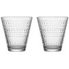 Iittala Kastehelmi Wasserglas 2er Set 30 cl, Klar