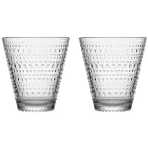 Iittala Kastehelmi Wasserglas 2er Set 30 cl, Klar