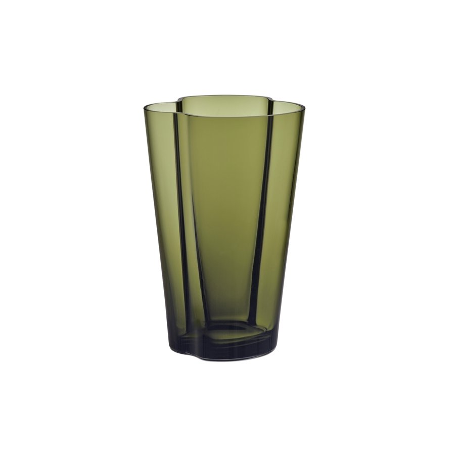 Iittala Aalto Vase H22 cm, Moosgrn