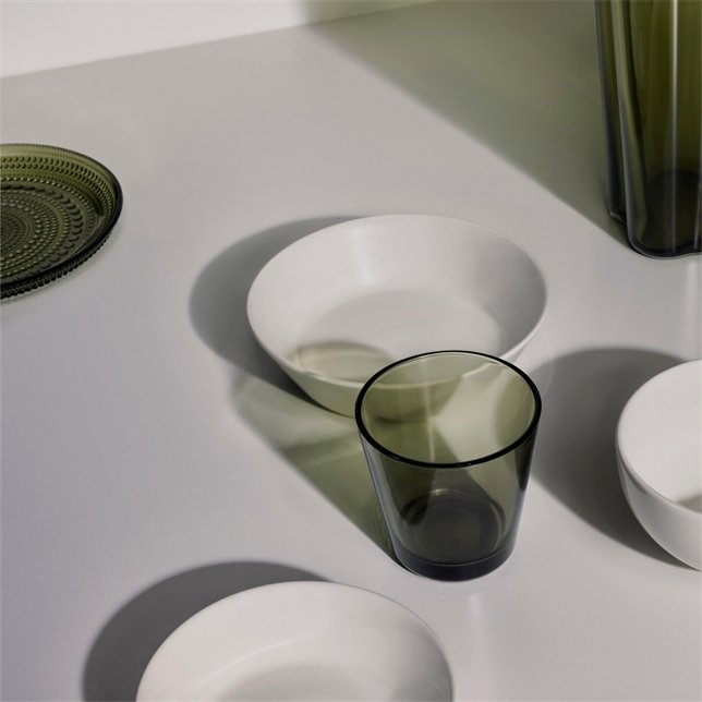 Iittala Kartio Trinkglas 2er Set, 21 cl, Moosgrn