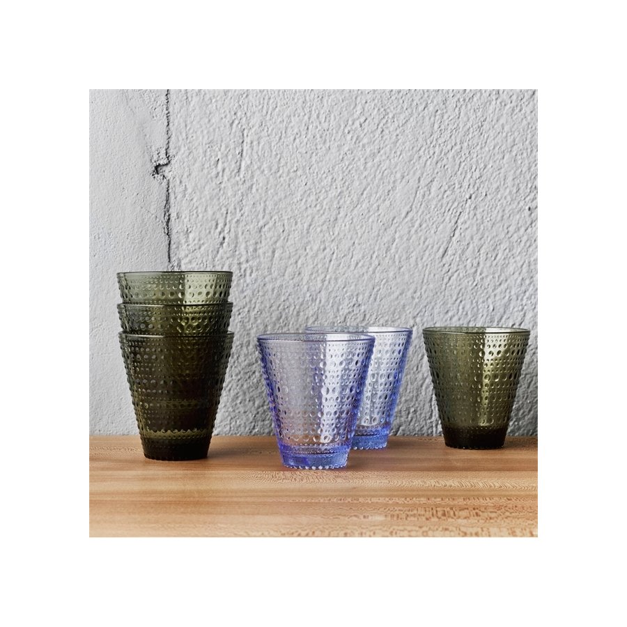 Iittala Kastelhelmi Wasserglas 2er Set 30 cl, Aqua