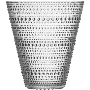 Iittala Kastehelmi Vase H15,4 cm, Klar