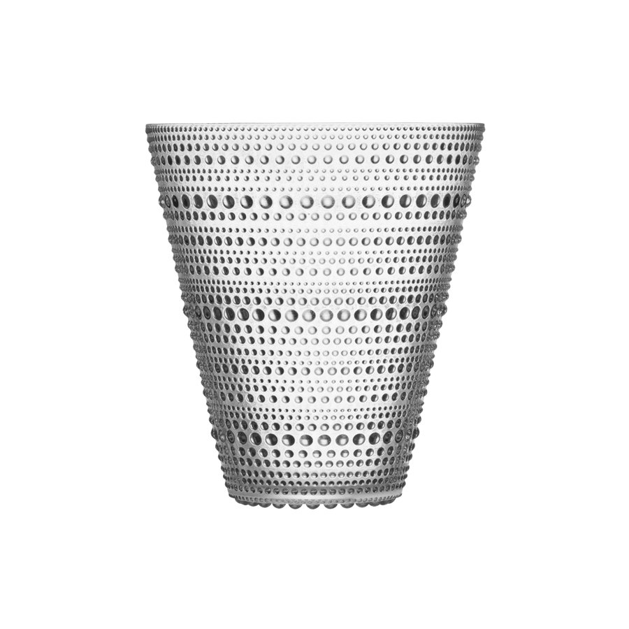 Iittala Kastehelmi Vase H15,4 cm, Klar