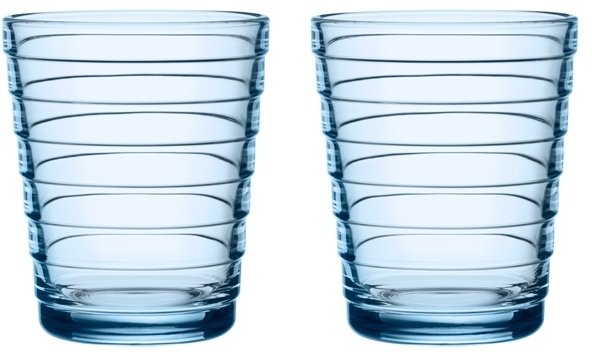 Iittala Aino Aalto Trinkglas 2er Set 22 cl, Aqua