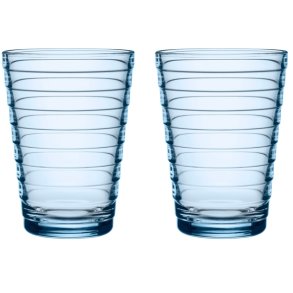 Iittala Aino Aalto Drikkeglas 2 stk. 33 cl, Aqua