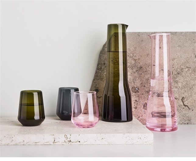 Iittala Essence Wasserglas 2er Set, 35 cl, Moosgrn