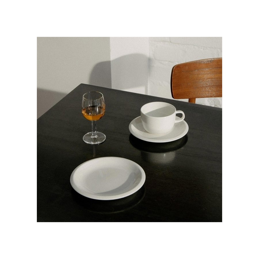 Iittala Raami Tasse m. Untertasse 27 cl, Wei