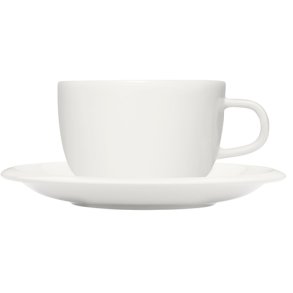 Iittala Raami Tasse m. Untertasse 27 cl, Wei