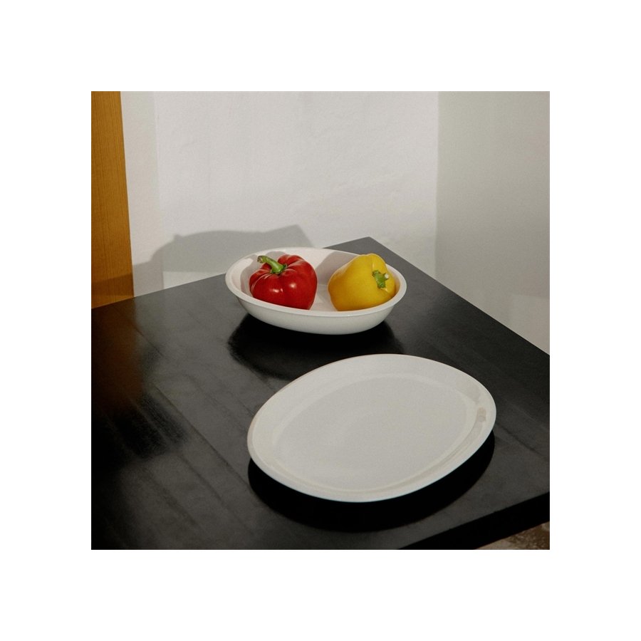 Iittala Raami Ovale Servierschssel 27 cm, Wei