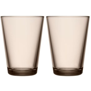 Iittala Kartio Drikkeglas 2 stk. 40 cl, Linen