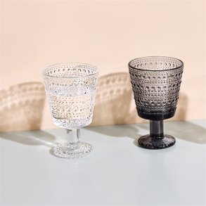 Iittala Kastehelmi Glas På Fod 2 stk. 26 cl, Klar