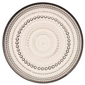 Iittala Kastehelmi Teller 17 cm, Leinen