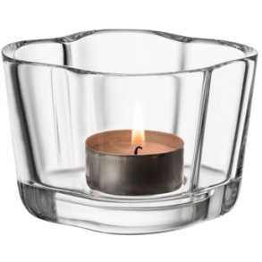 Iittala Aalto Fyrfadsstage 9,2 cm, Klar