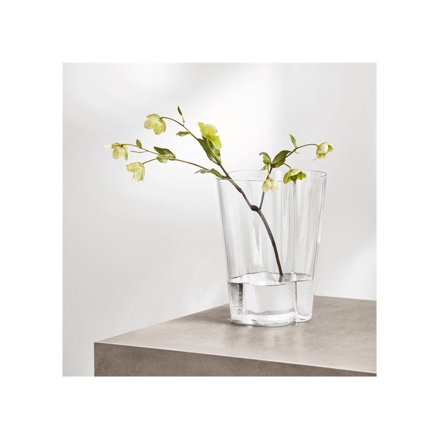 Iittala Aalto Vase H27 cm, Klar