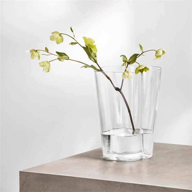 Iittala Aalto Vase H27 cm, Klar