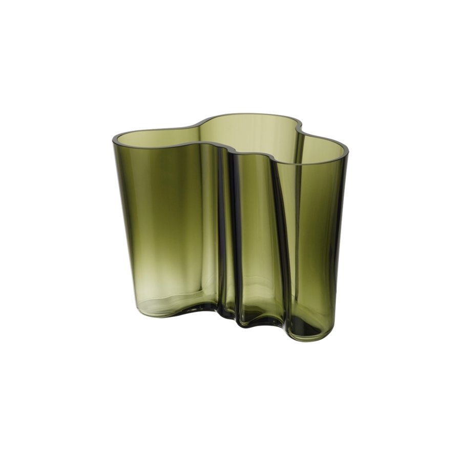 Iittala Aalto Vase H16 cm, Mosegrn