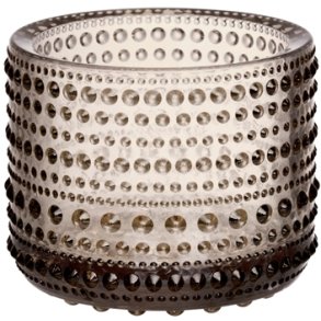 Iittala Kastehelmi Teelichthalter 6.4 cm, Leinen