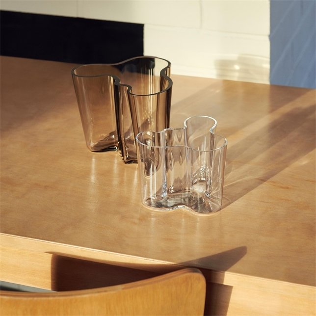 Iittala Aalto Vase H16 cm, Leinen