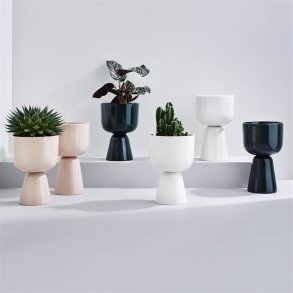Iittala Nappula Urtepotte 26 cm, Hvid