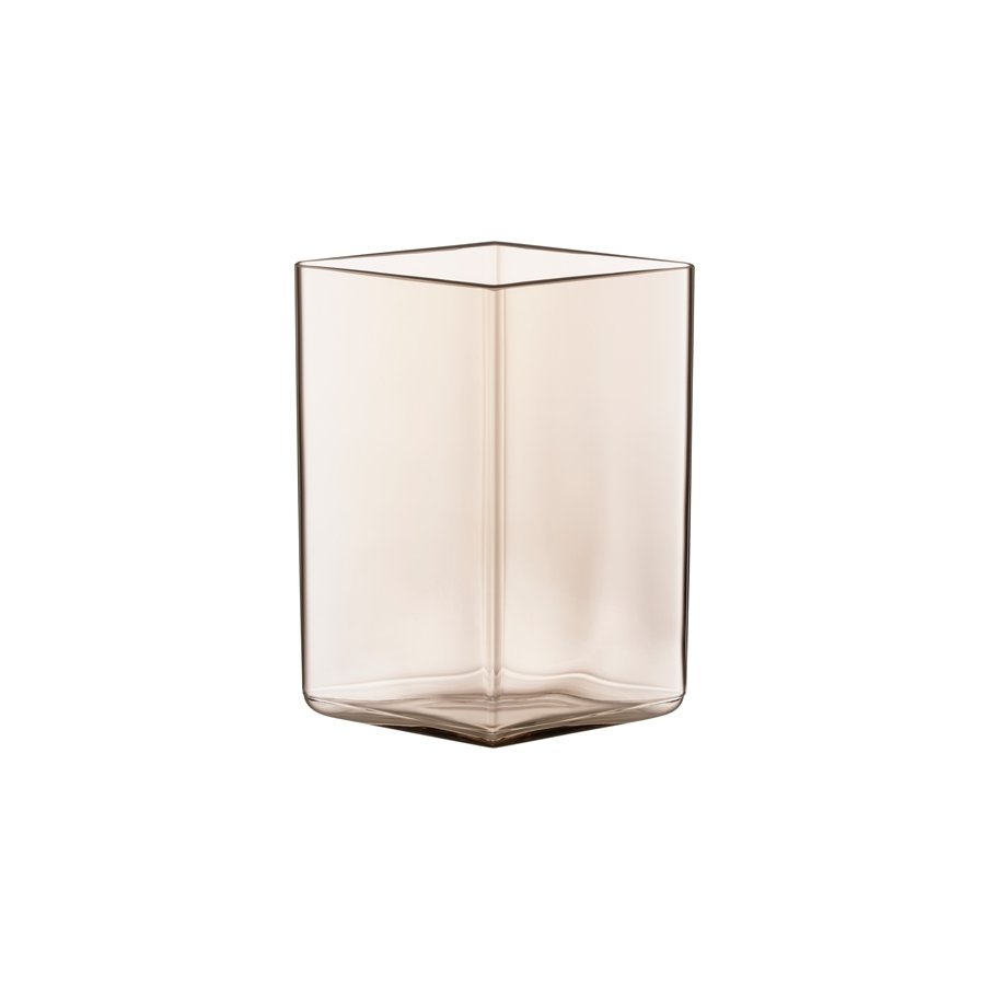 Iittala Ruutu Vase H14 cm, Leinen