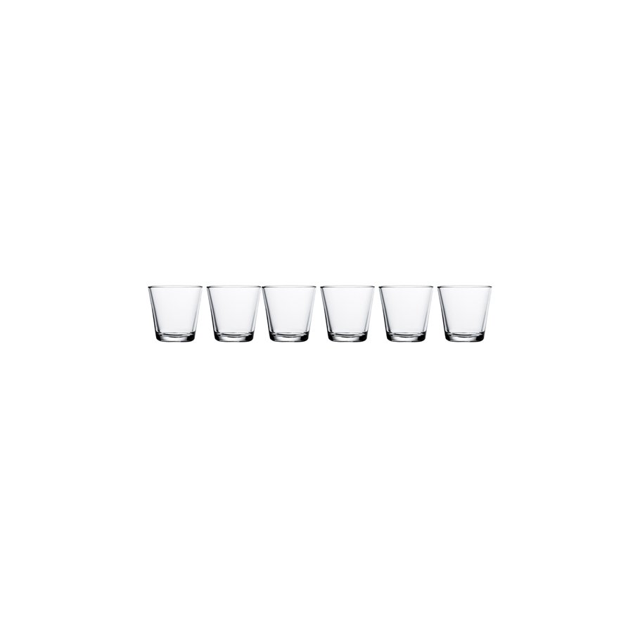 Iittala Kartio Trinkglas 6er Set, 21 cl, Klar