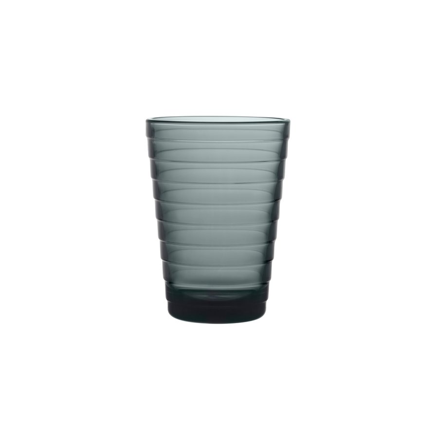 Iittala Aino Aalto Trinkglas 2er Set 33 cl, Dunkelgrau