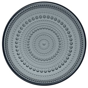 Iittala Kastehelmi Teller 17 cm, Dunkelgrau