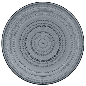 Iittala Kastehelmi Teller 31,5 cm, Dunkelgrau