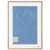 Iittala Aalto Kunstposter 50x70 cm, Sketch Blue